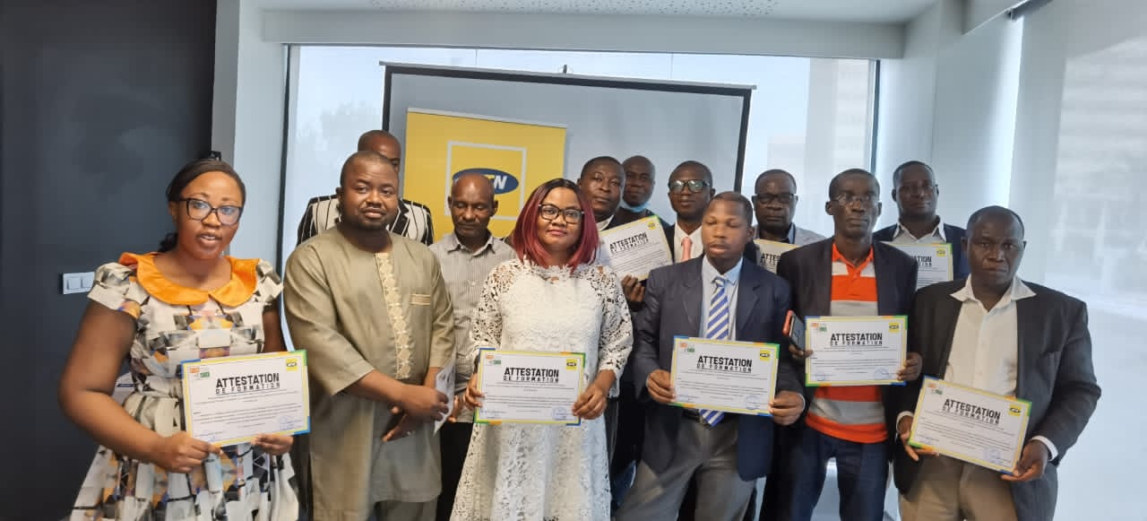 Des Promoteurs de site en ligne ivoiriens formés à l’initiative de MTN CI à Abidjan