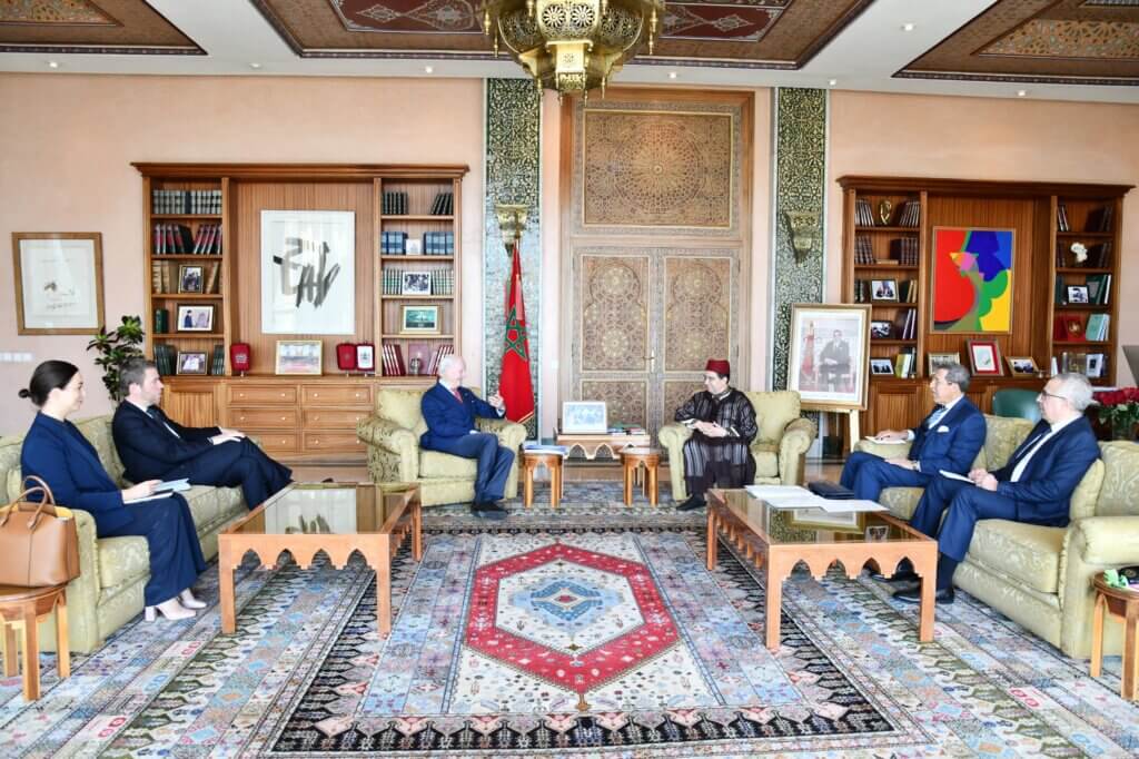 Coopération : Entretiens entre SEM Nasser BOURITA et l’envoyé du Secrétaire Général de l’ONU pour le Sahara marocain, M. Staffan De MISTURA concernant le Sahara marocain à Rabat